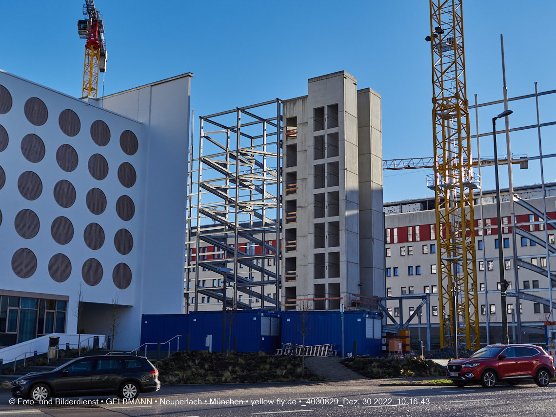 30.12.2022 - Baustelle R.EVO in Neuperlach-Süd